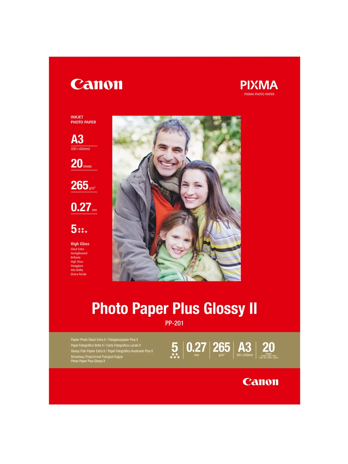 CANON Photo Paper Plus 265g A3