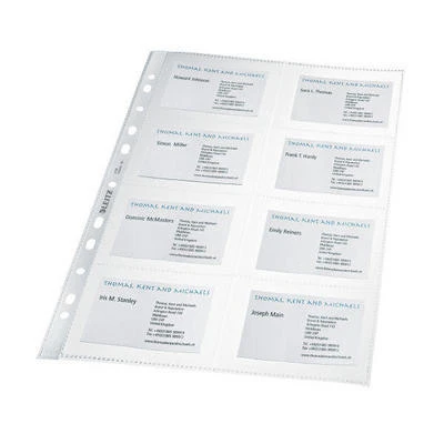 LEITZ Dossier cartes de visite