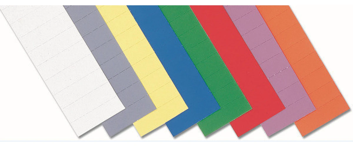 MAGNETOPLAN Ferrocard Etiquettes  40 x15 mm, 138 pcs.