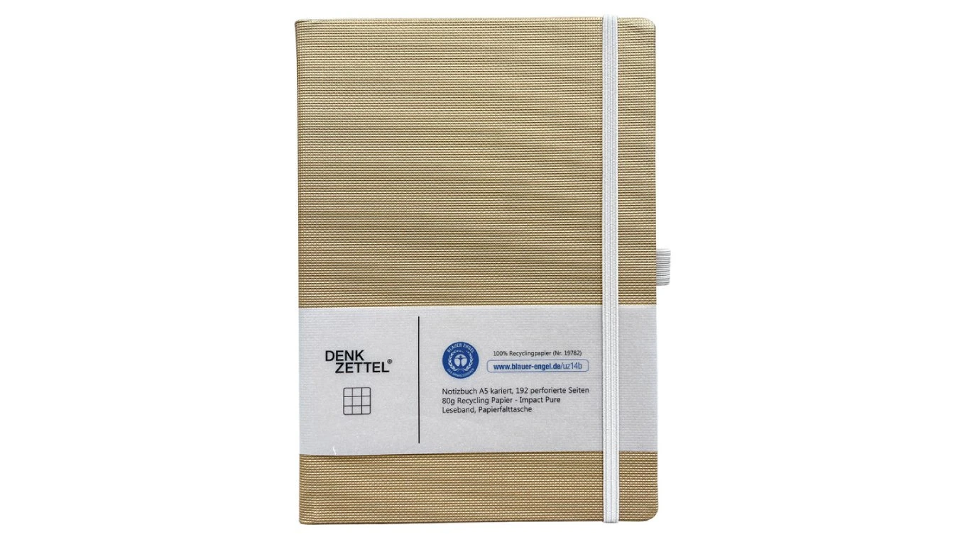 DENKZETTEL® Carnet de notes Tenax - A5 - Ange Bleu