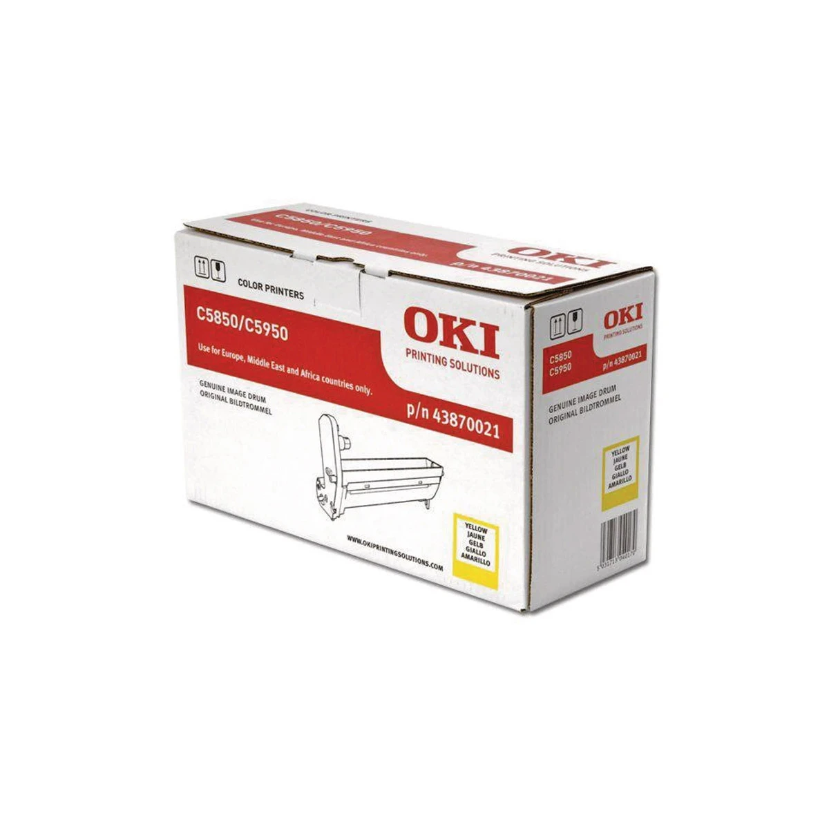 OKI 43870021 Unité de tambour jaune