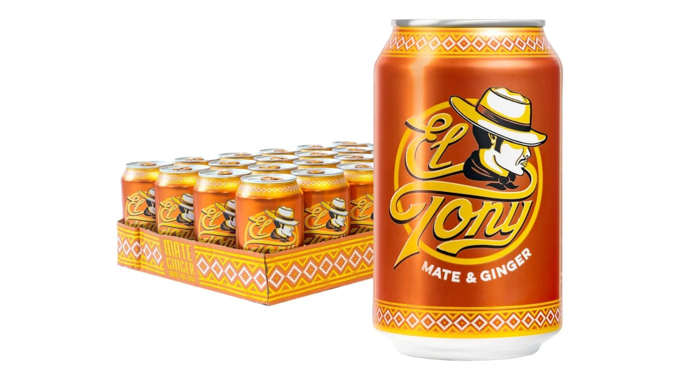 EL TONY Mate & Ginger 24 x 330 ml