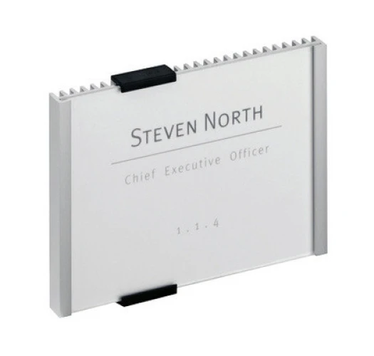DURABLE Plaque de porte 148.5 x 105 mm, A6