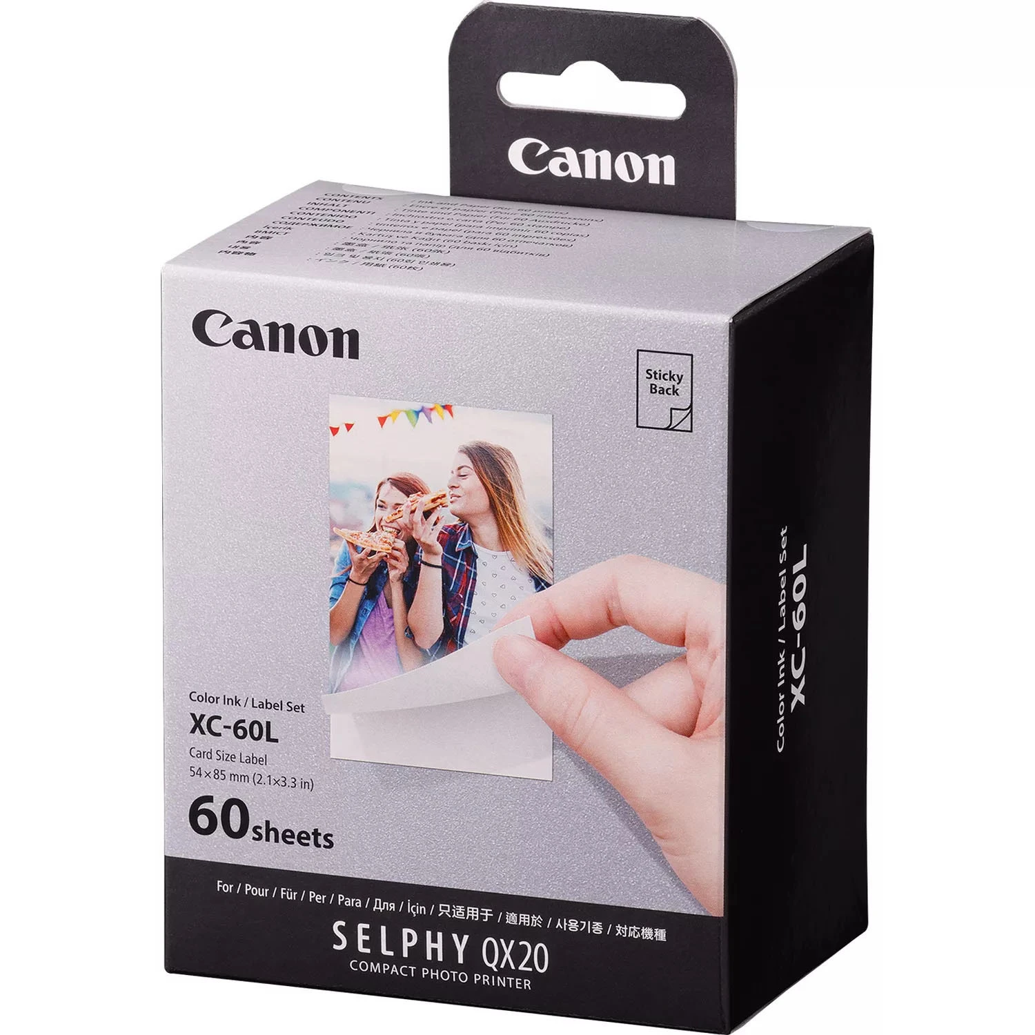 CANON Farbtinte/Kleberset 54x85mm