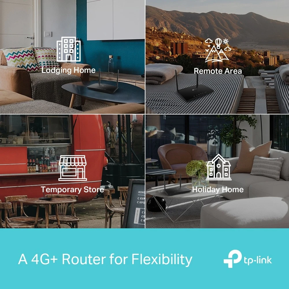 TP-LINK Archer MR600 4G+ Cat6 AC1200 WLAN-Routeur