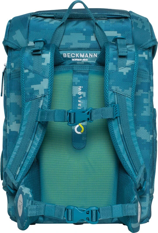 BECKMANN Schulrucksack-Set Plus Air mit Wendetasche