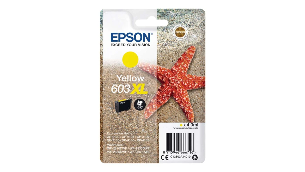 EPSON Tintenpatrone 603XL yellow