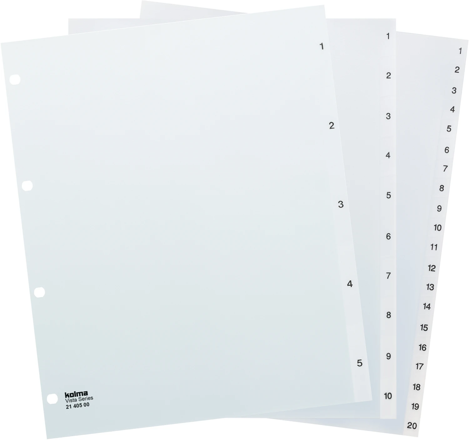 KOLMA Répertoire de chiffres Vista XL 1 - 10