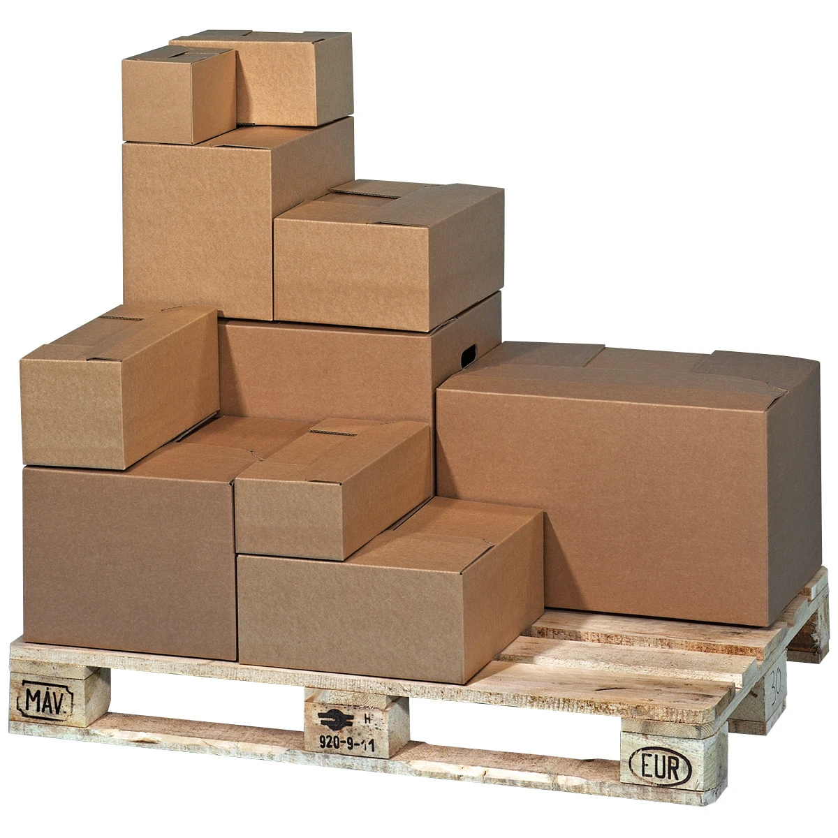Boîte en carton - module EURO 184 x 134 x 137 mm