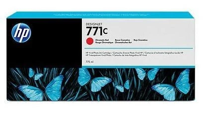 HP 771C Cartouche d'encre rouge chromatique