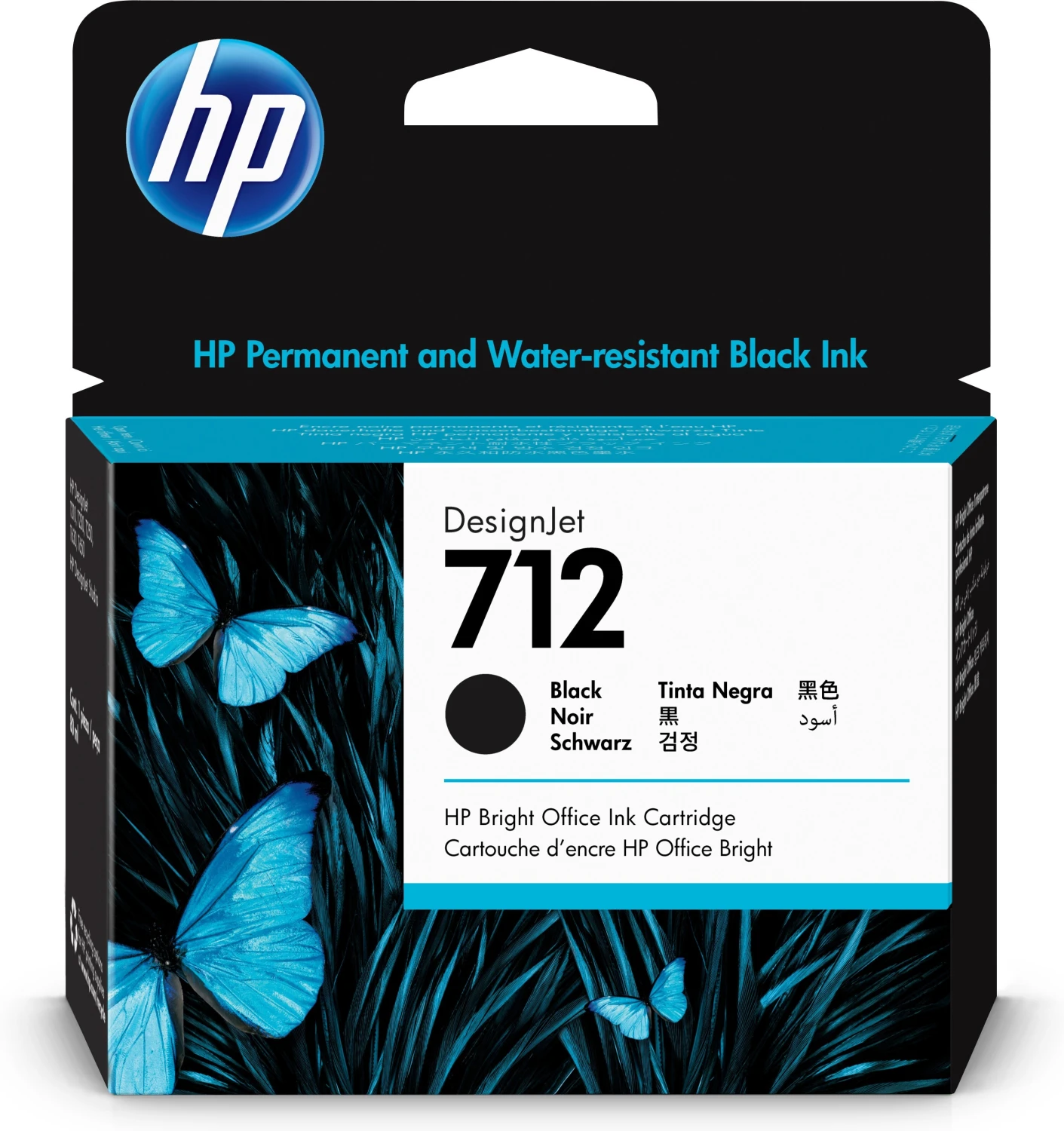 HP Tintenpatrone 712 black