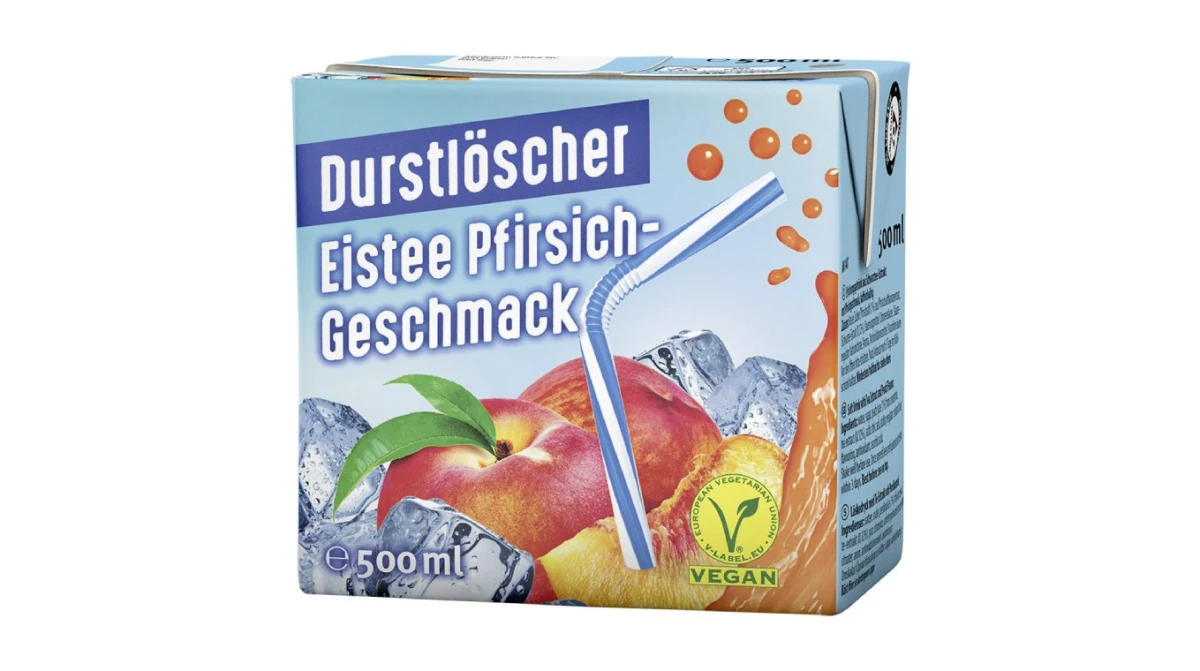 DURSTLÖSCHER Thé glacé Pêche 12 x 5 dl