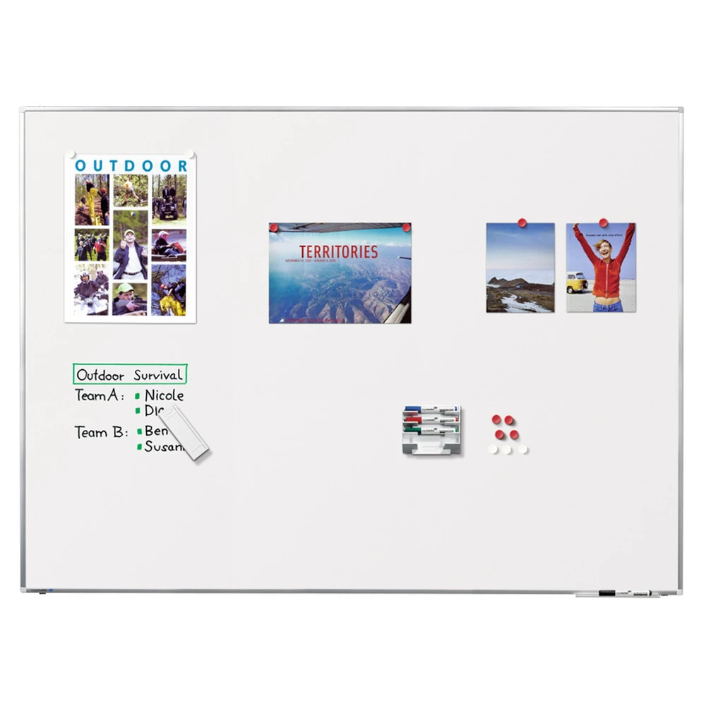 LEGAMASTER Premium Plus Whiteboard 120 x 180 cm