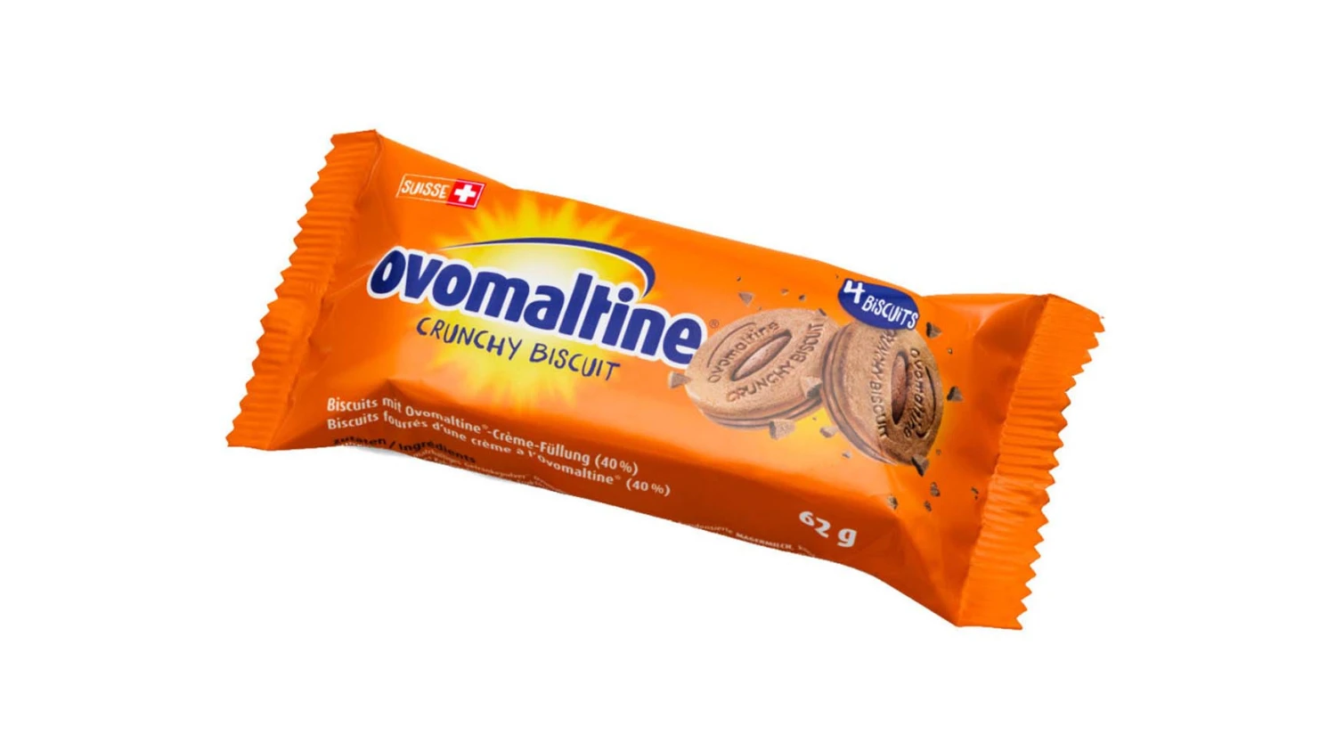 Ovo Crunchy Biscuits 62g