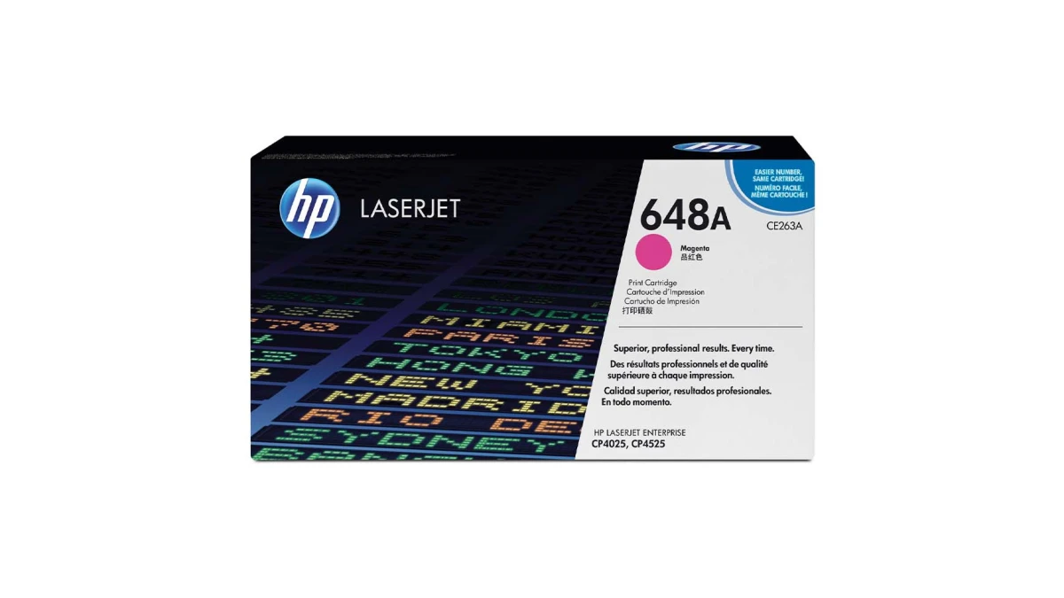 HP 648A Cartouche toner magenta