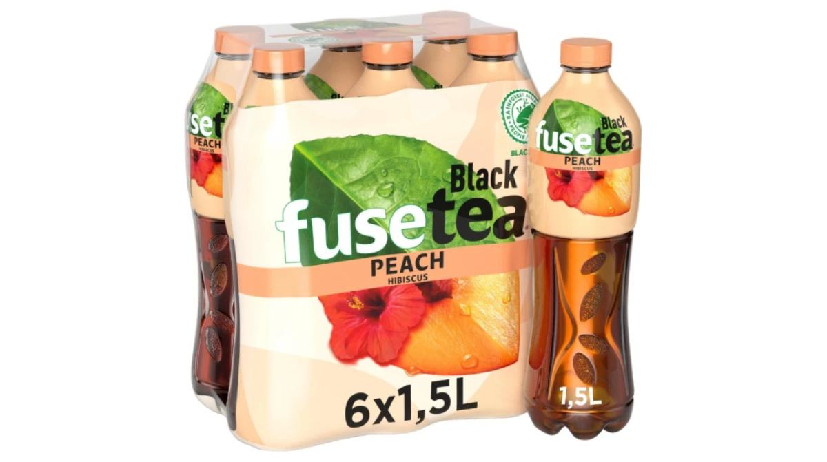 FUSE TEA Peach Hibiscus 6 x 1.5 litres