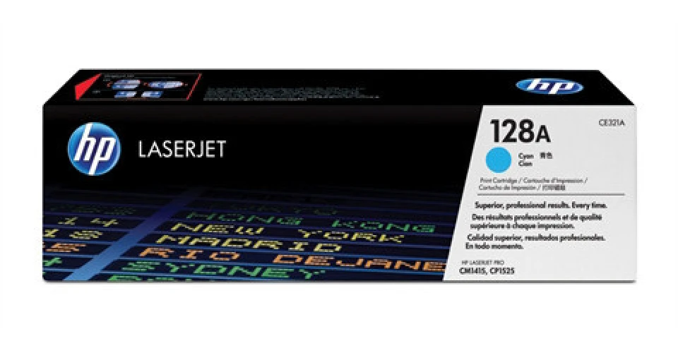 HP Toner-Modul 128A cyan