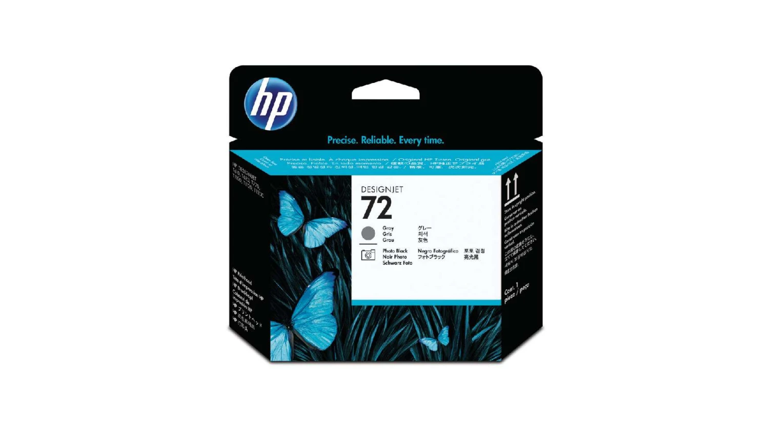 HP Druckkopf 72 grey/phot.schwarz