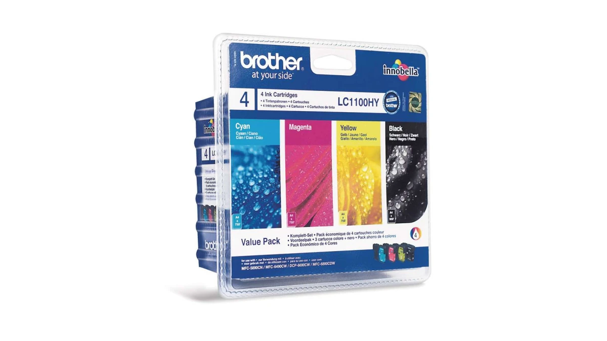 BROTHER Valuepack Tinte HY CMYBK LC1100