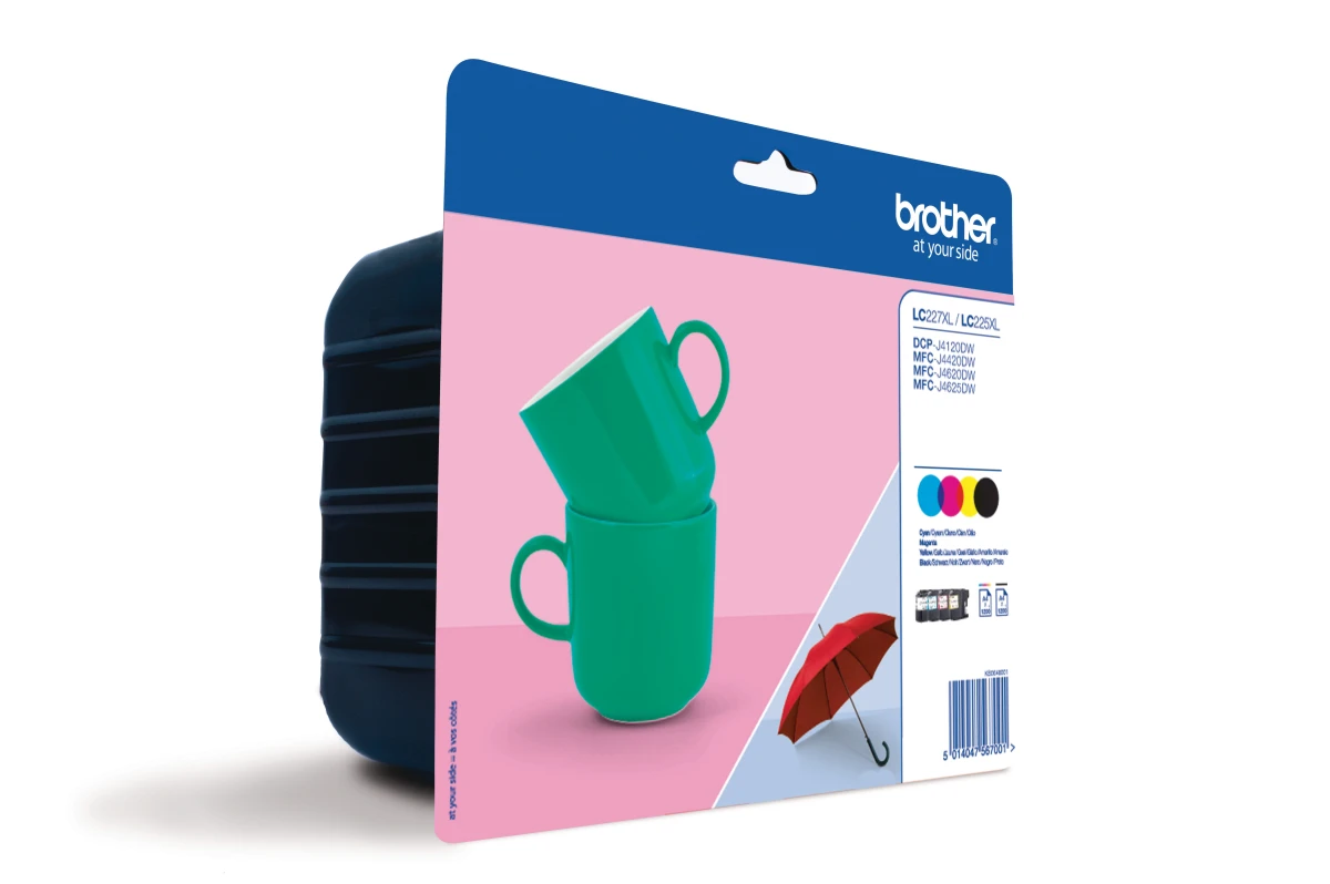 BROTHER Valuepack TinteLC227 XL CMYBK