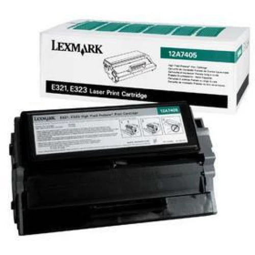 LEXMARK 12A7405 Toner schwarz