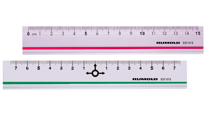 RUMOLD Alulineal 15cm