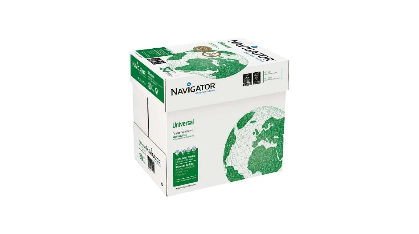 NAVIGATOR Kopierpapier Universal A4, 80 g/m², 100'000 Blatt (1 Palette)