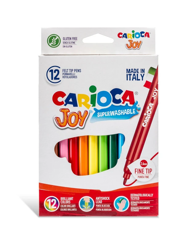 CARIOCA Feutre Joy 2.6 mm - 12 pcs.