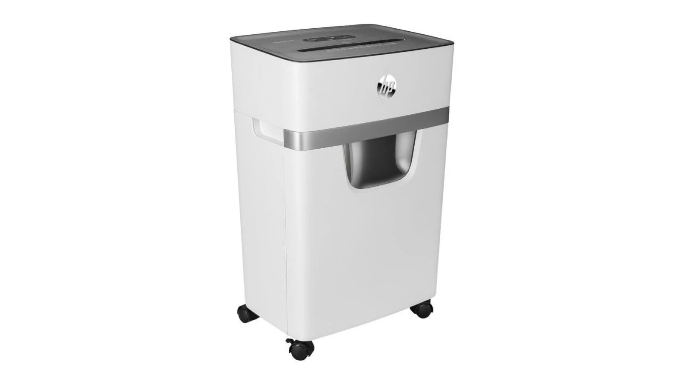 HP Oneshred 10 MC Aktenvernichter mit Partikelschnitt