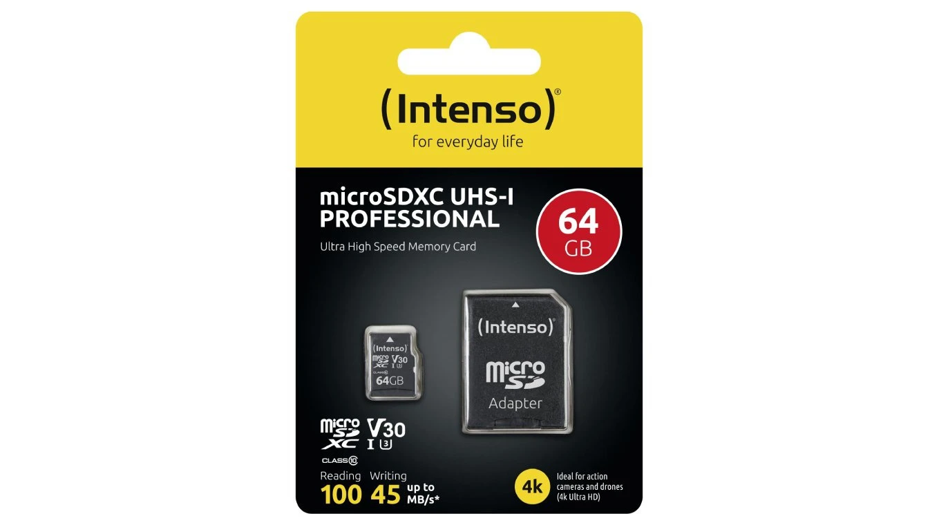INTENSO Micro SDXC Card PRO 64GB