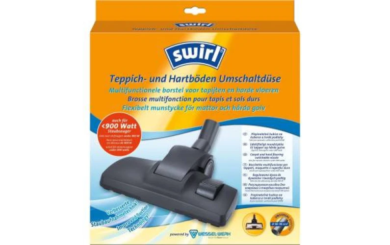 SWIRL Teppich- und Hartböden Umschaltdüse