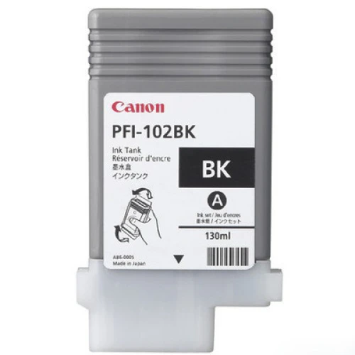 CANON Tintenpatrone schwarz PFI-102BK