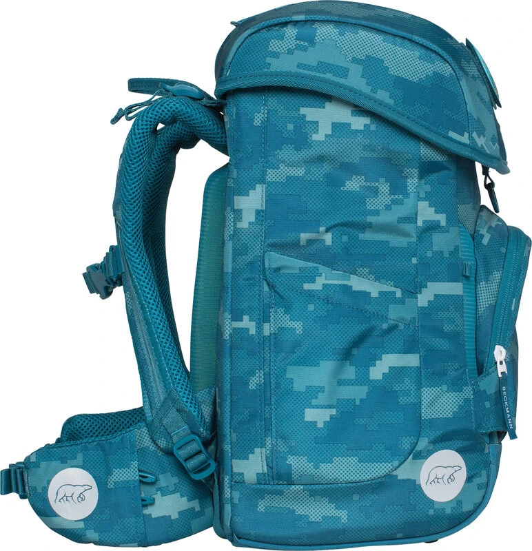 BECKMANN Schulrucksack-Set Plus Air mit Wendetasche