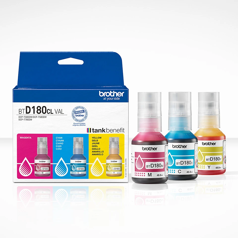 BROTHER Bout. d'encre multipack cmy