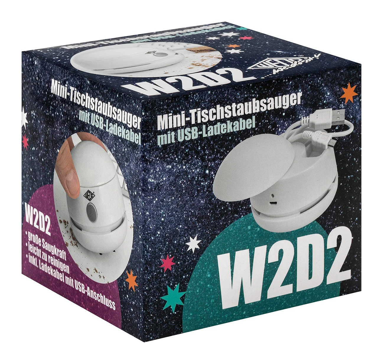 WEDO Mini aspirateur de table W2D2