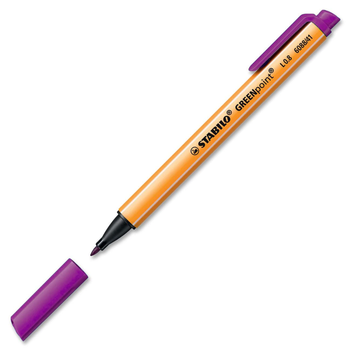 STABILO GREENpoint Faserschreiber 0.8 mm