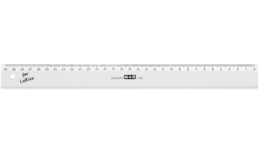 M+R Flachlineal 30cm