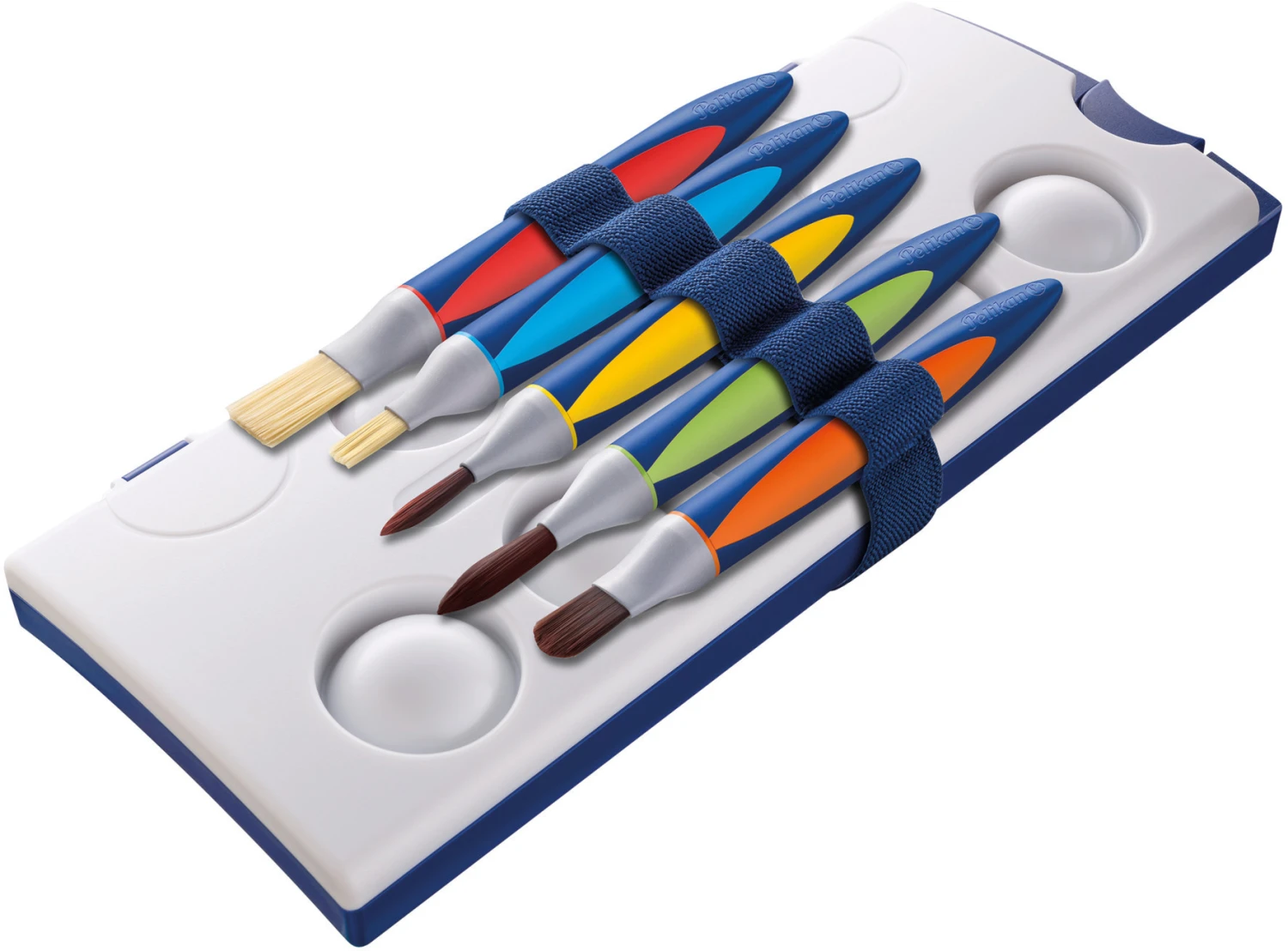 PELIKAN Set Pinceau Griffix 5 pcs. - 5 couleurs