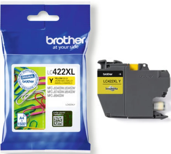 BROTHER Tintenpatrone LC422XLyellow