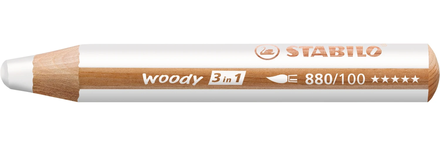 STABILO Crayon couleur Woody 3 in 1