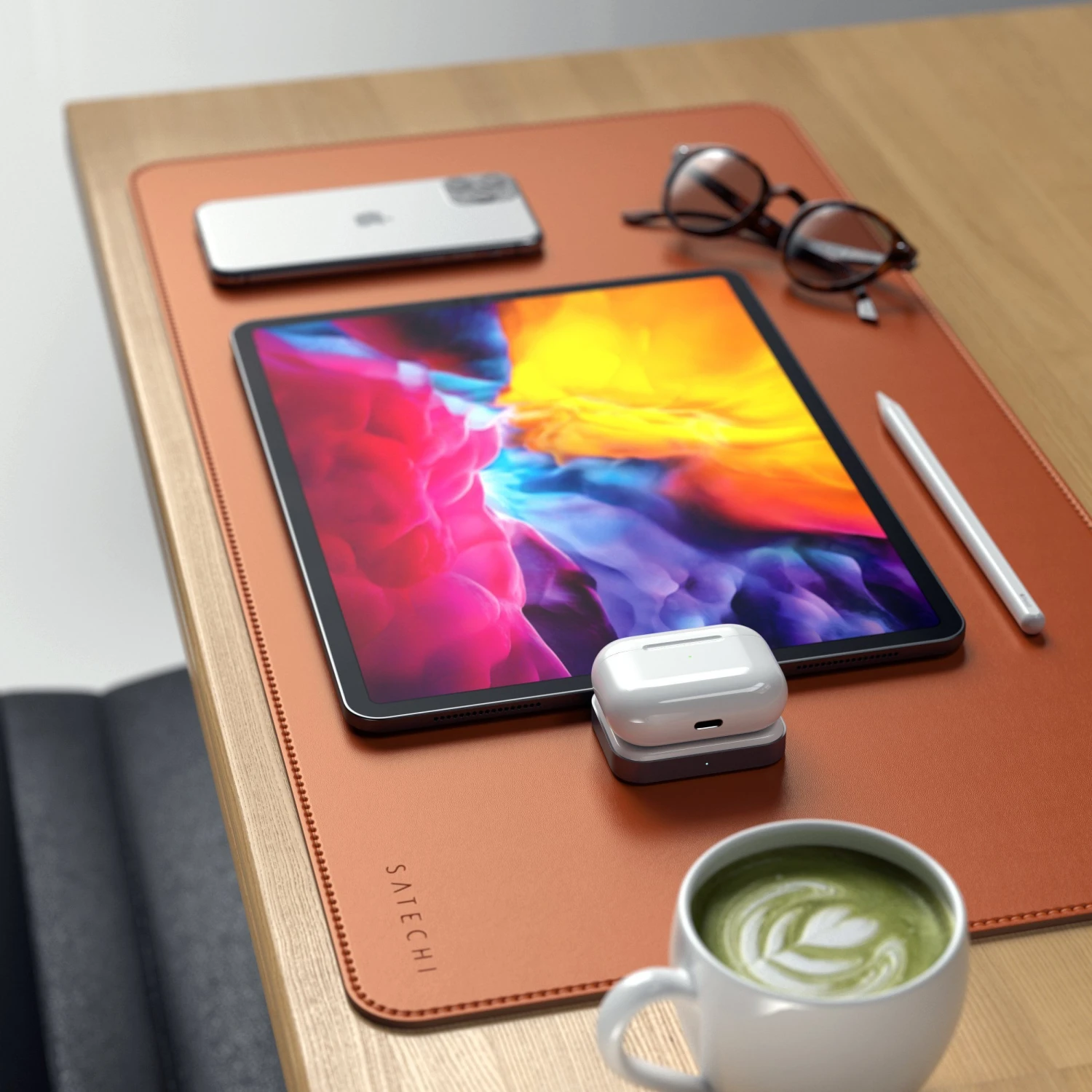 Satechi station de charge USB-C pour AirPods