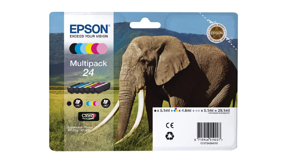 EPSON 24 Multipack Cartouche d'encre 6-color