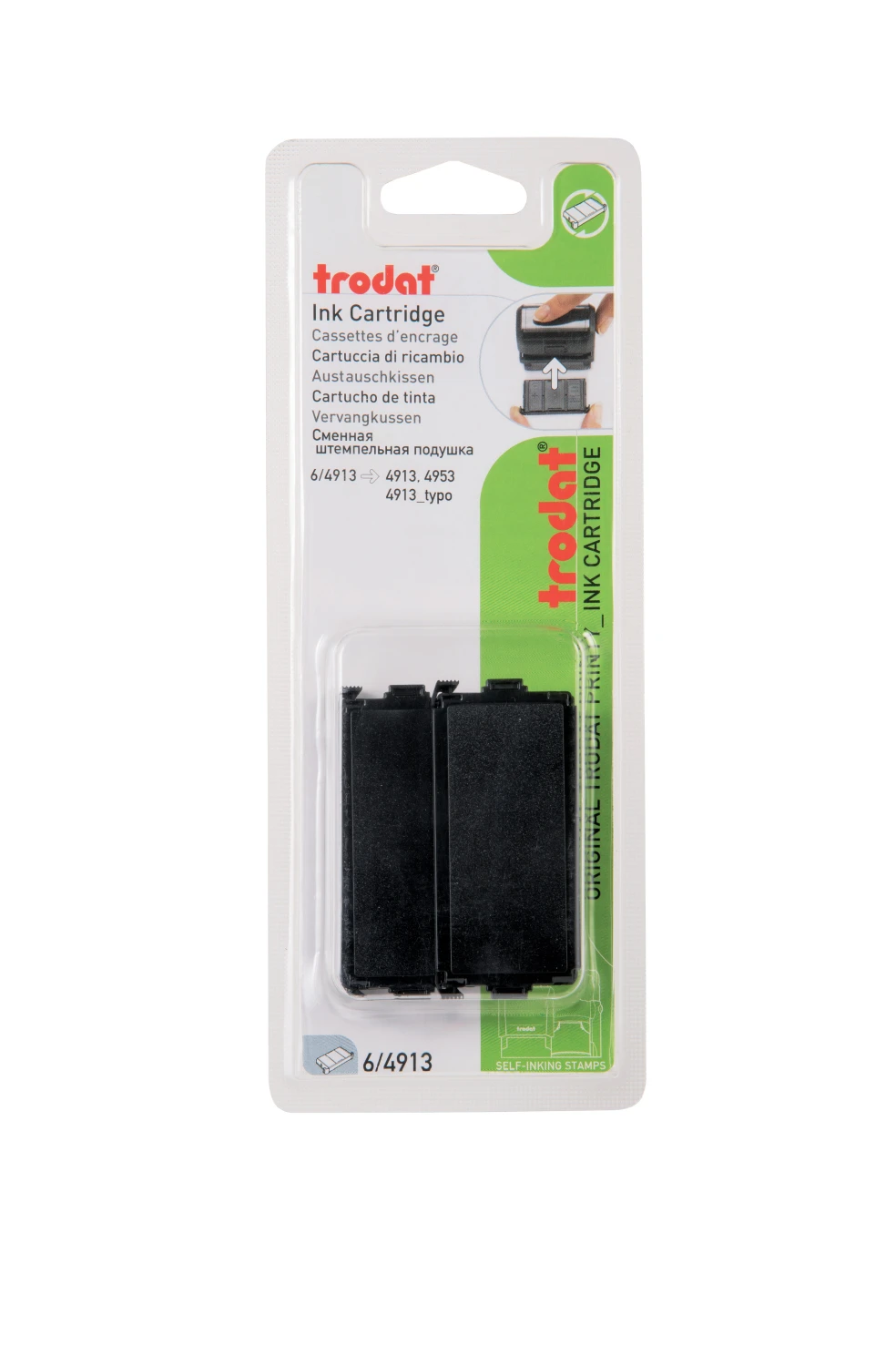 TRODAT Stempelkissen 6/4913 - 2er Pack