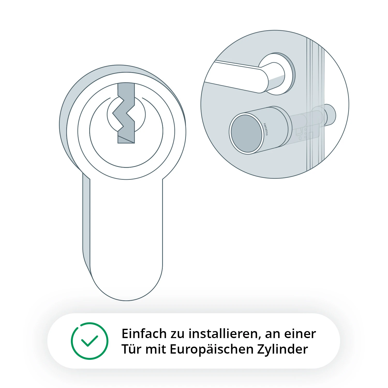 NETATMO Serrure de porte intelligente & 3 clés