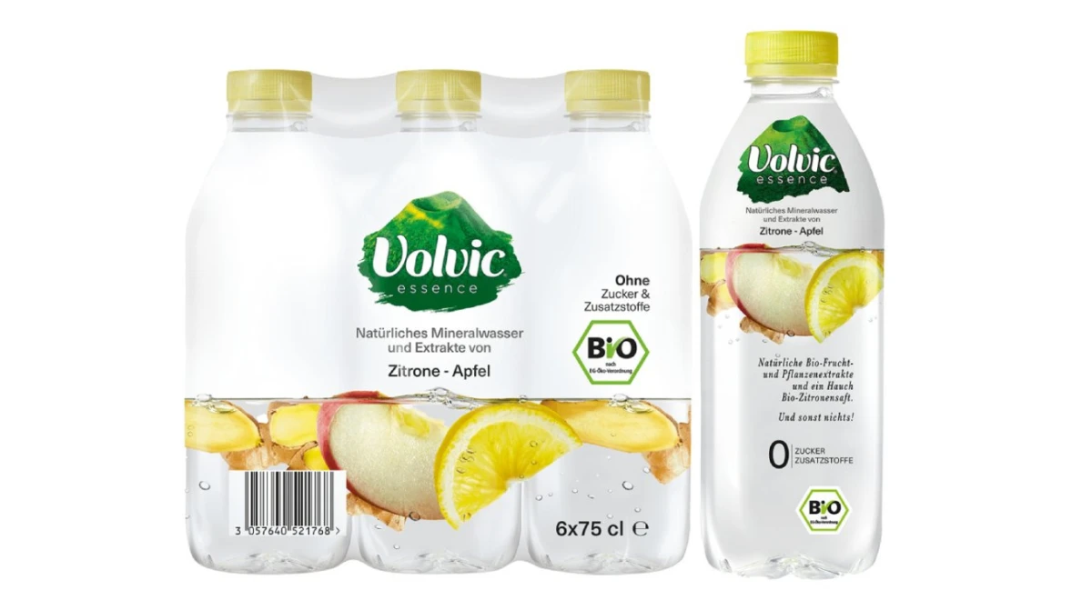 VOLVIC Essence Citron Pomme 6 x 7.5 dl