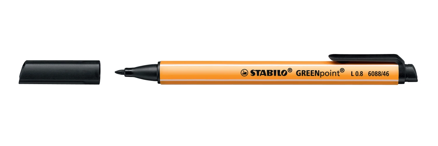 STABILO GREENpoint Faserschreiber 0.8 mm