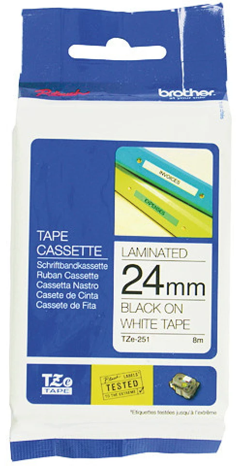 BROTHER PTOUCH TZe-251 Schriftband für P-Touch Geräte