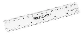 WESTCOTT Règle PP 15cm