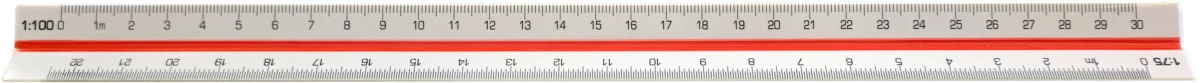 LINEX Règle triangulaire 30 cm (95400L)