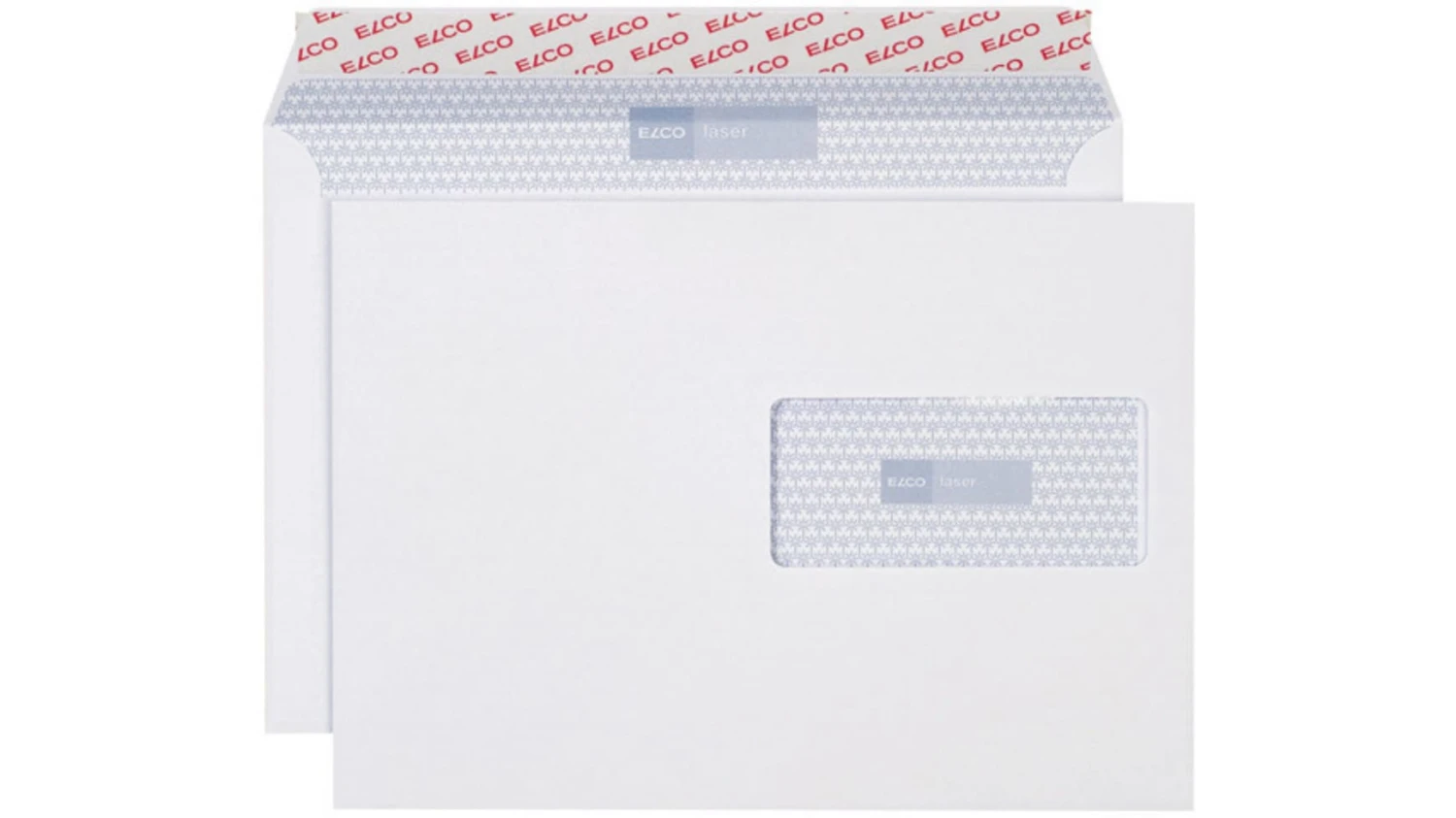 ELCO Briefumschläge Laser C5, Fenster rechts